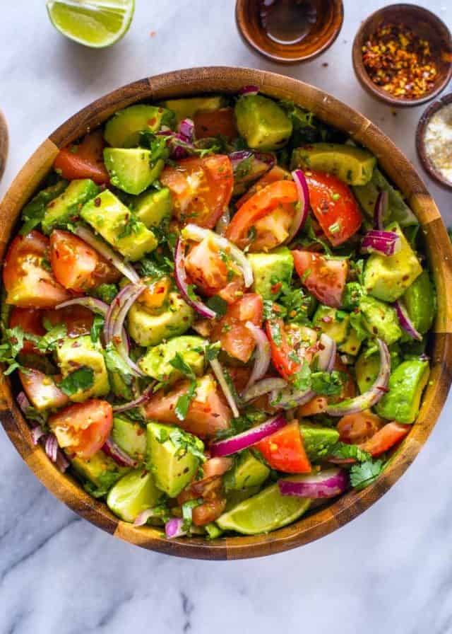 Tomato Avocado Salad