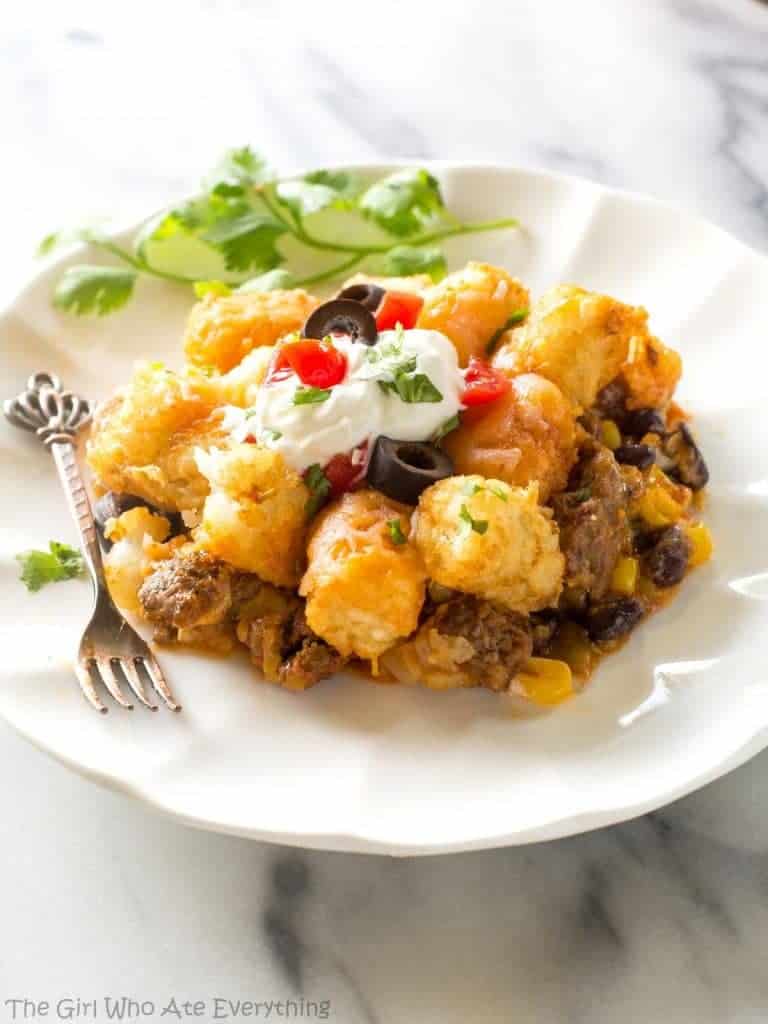 Tater Taco Casserole