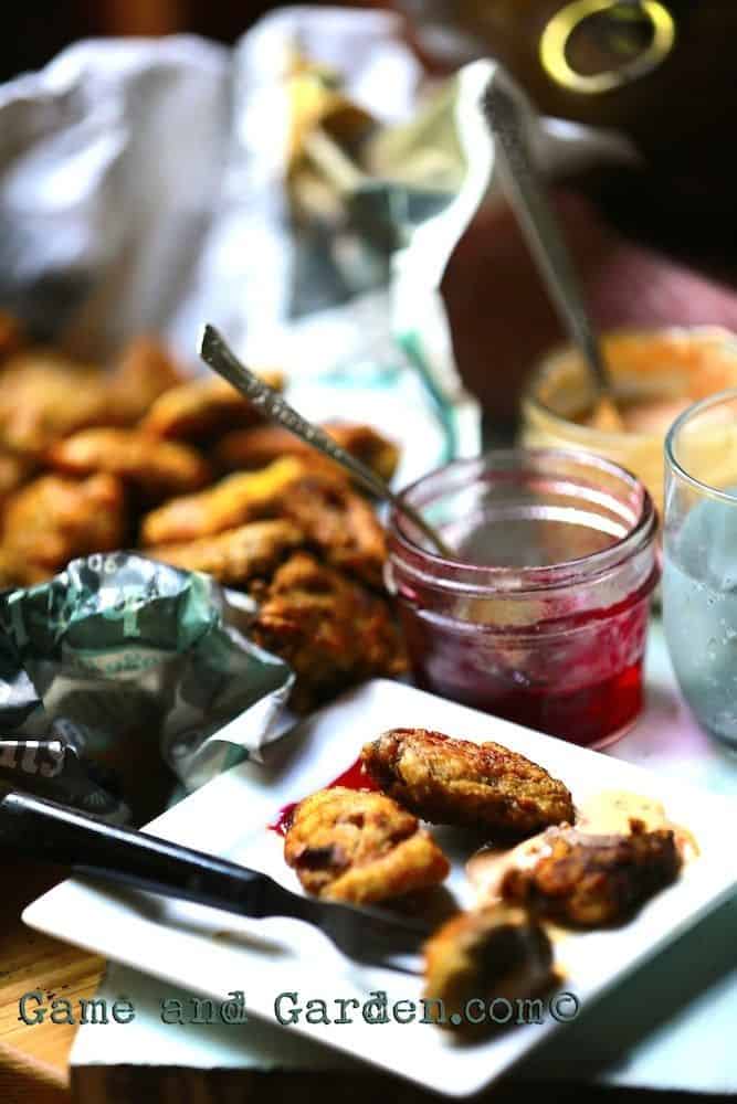 Pan Fried Dove Appetizer