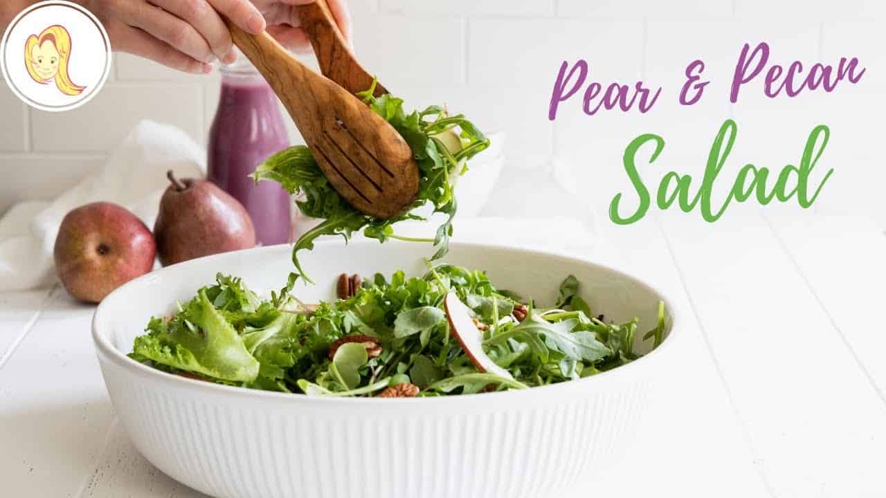 Pear Salad with Pecans