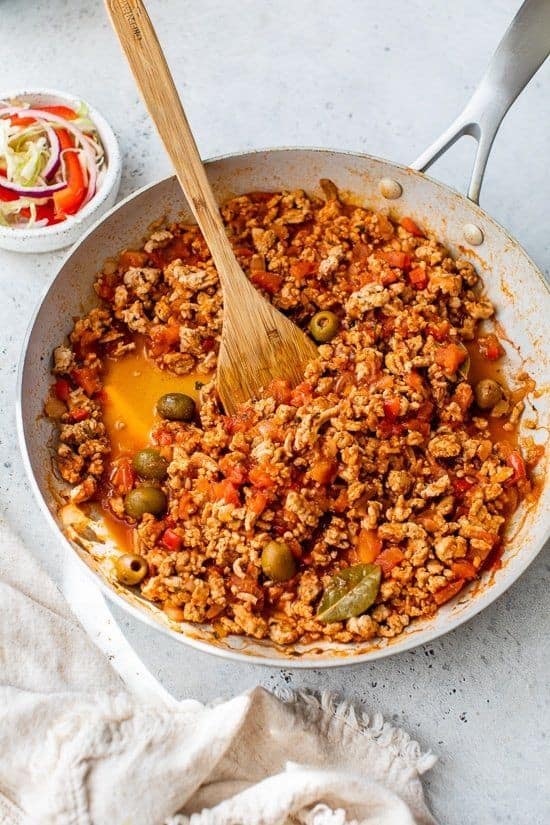 Turkey Taco Stuffed Sweet Potatoes