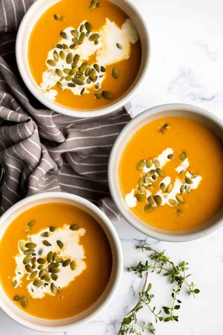 Instant Pot Butternut Squash Soup