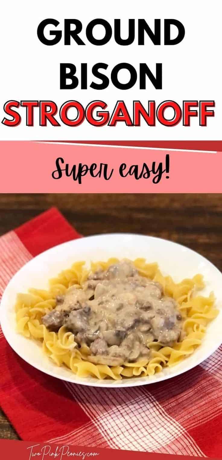 Bison Stroganoff