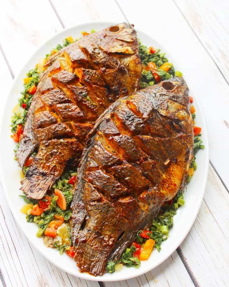 Grilled Whole Tilapia