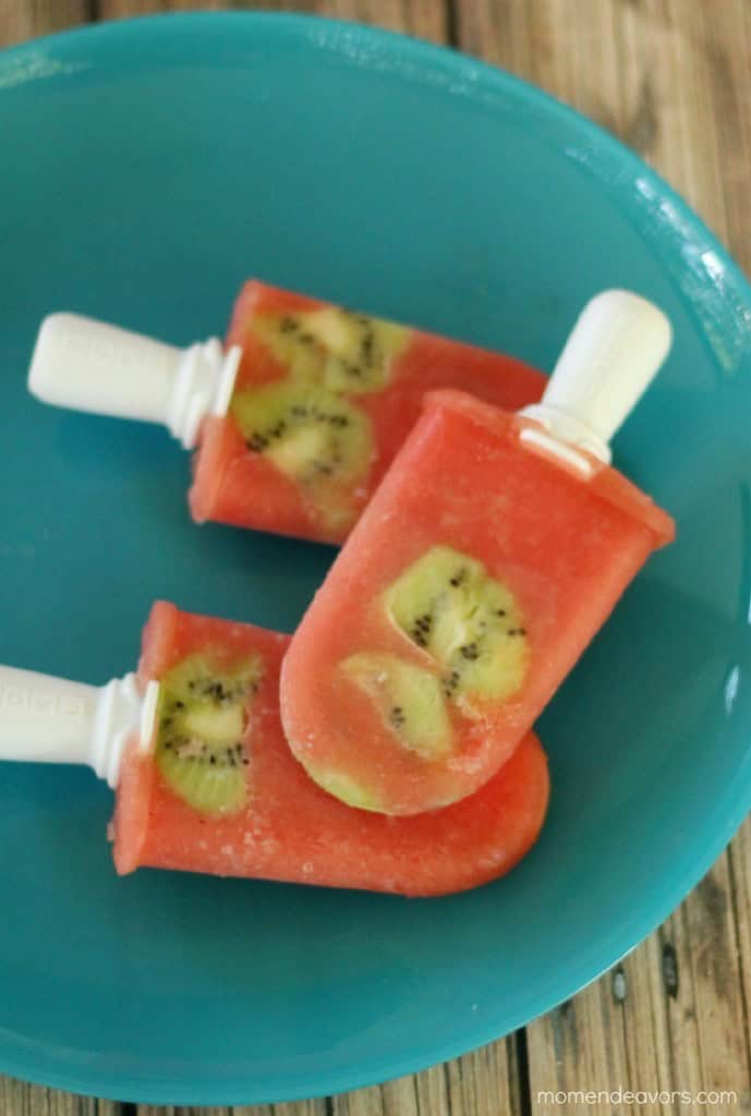 Kiwi Watermelon Popsicles