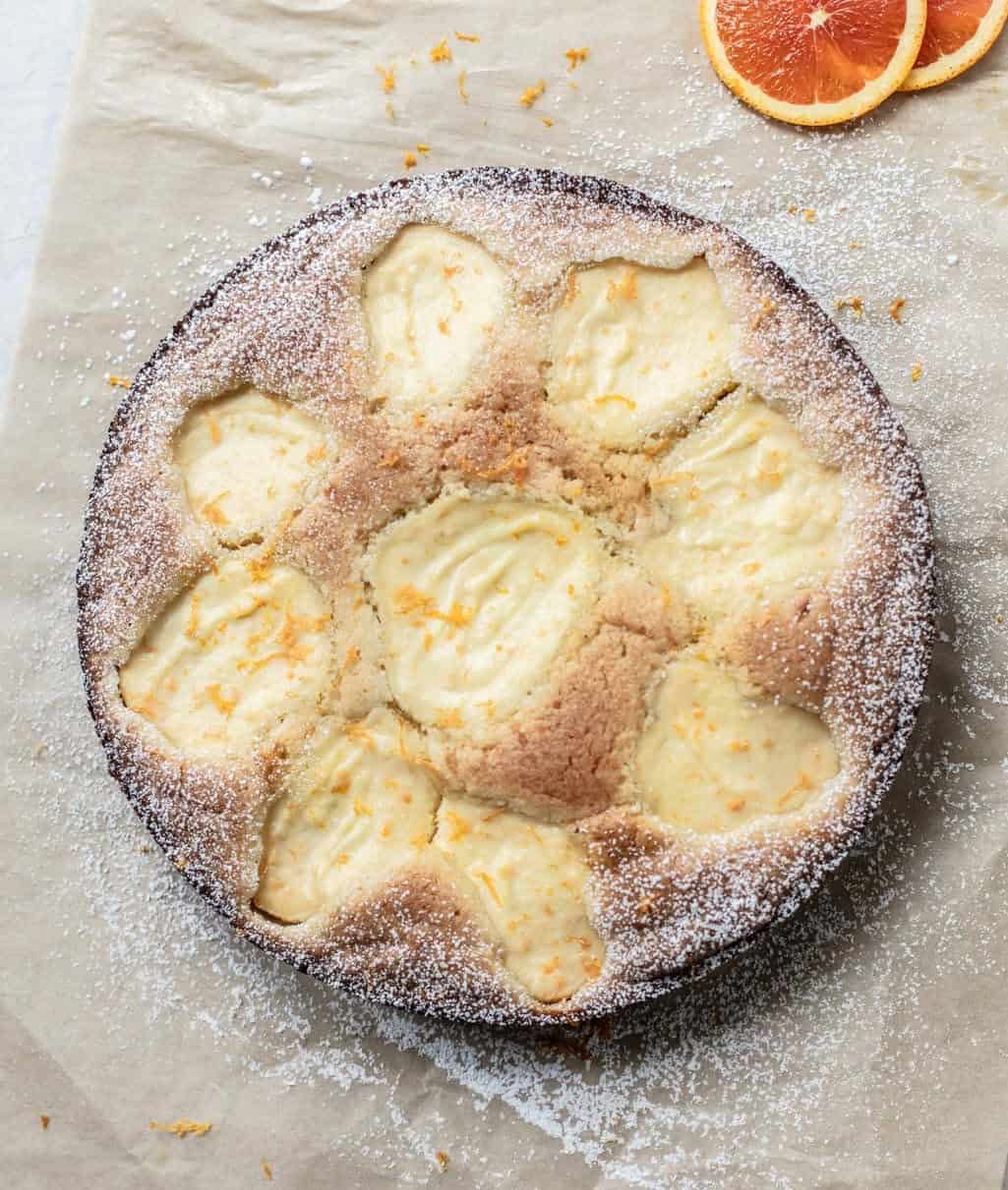 Italian Orange Ricotta Cake