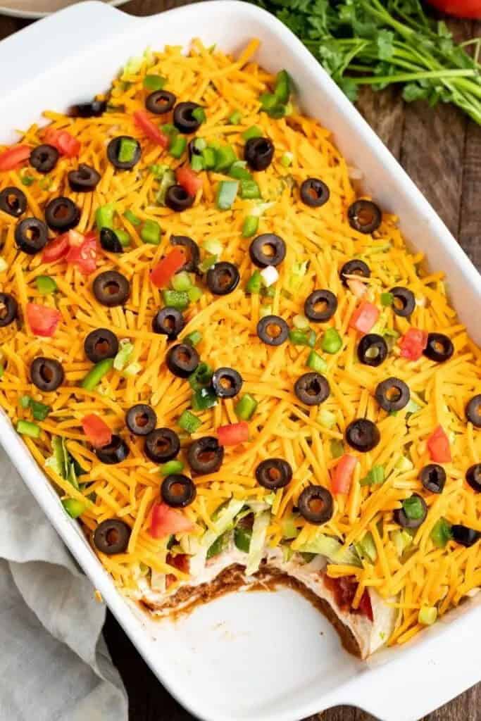 Seven-Layer Taco Dip