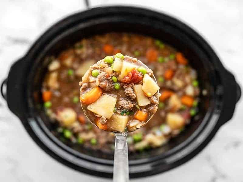 Slow Cooker Hamburger Stew