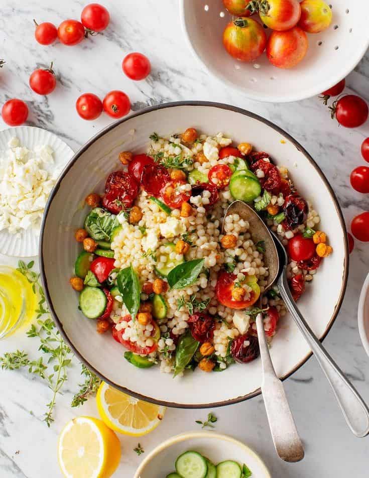 Moroccan Couscous with Chickpeas