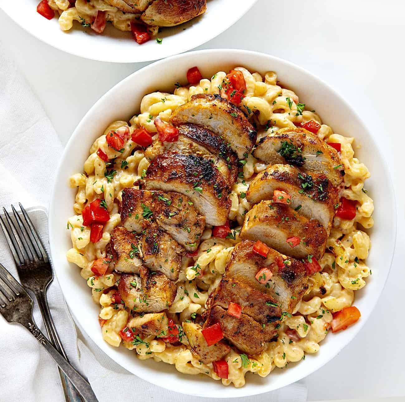 Cajun Chicken Mac and Cheese