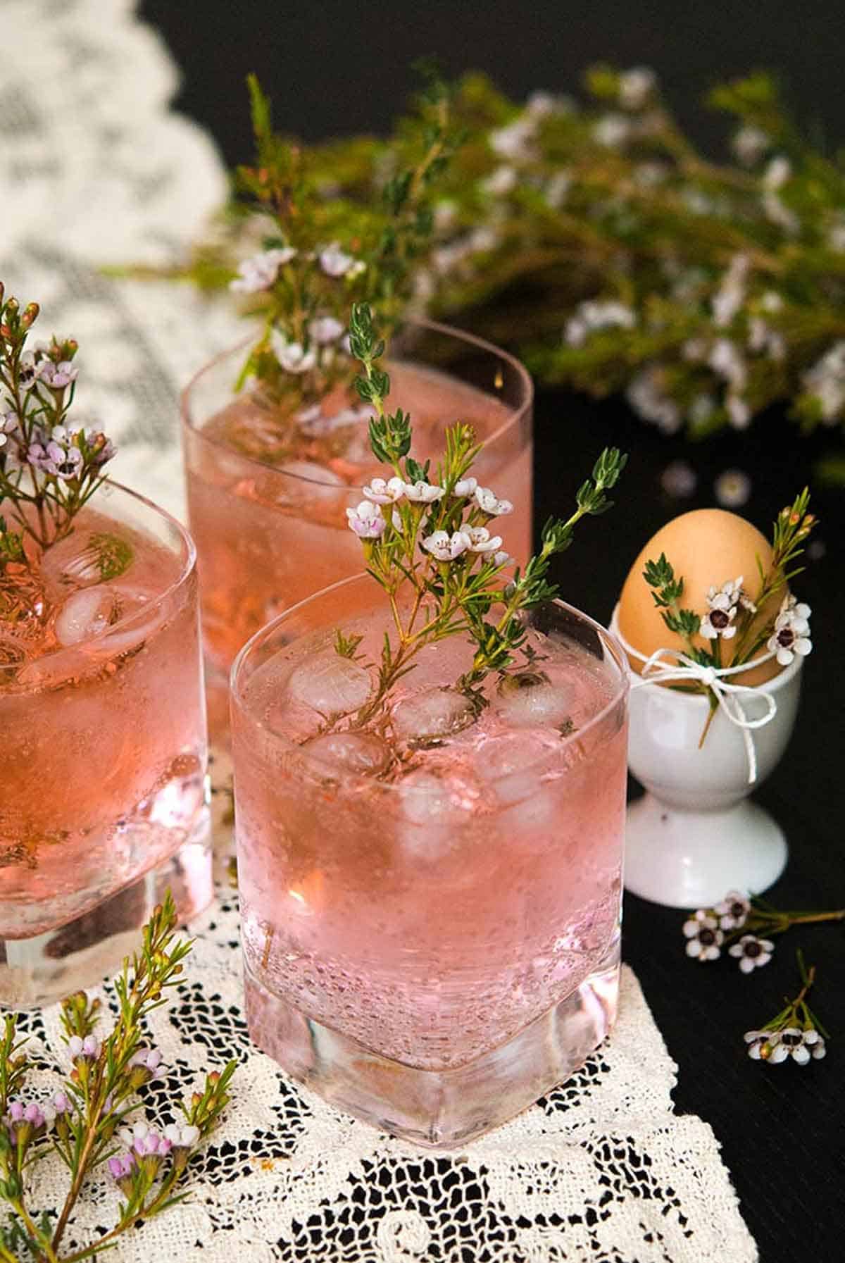 Pink Gin and Tonic