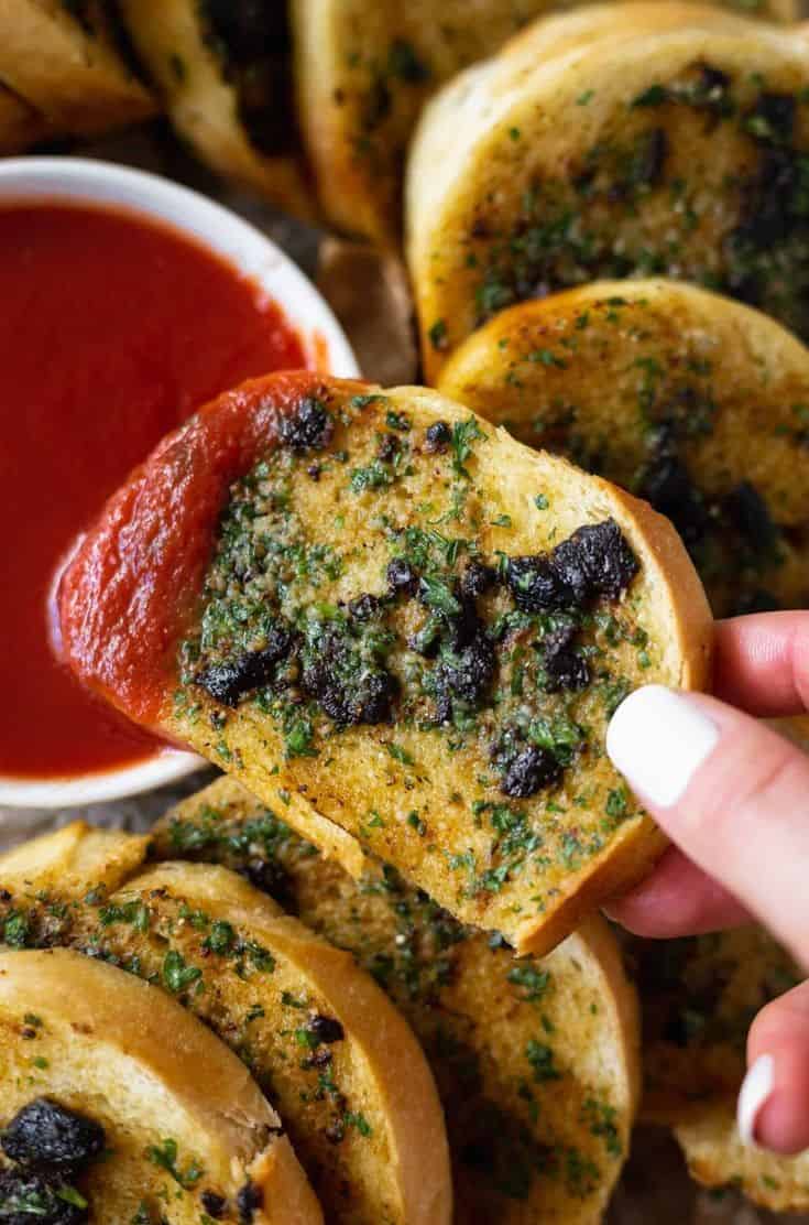 Black Garlic Bread