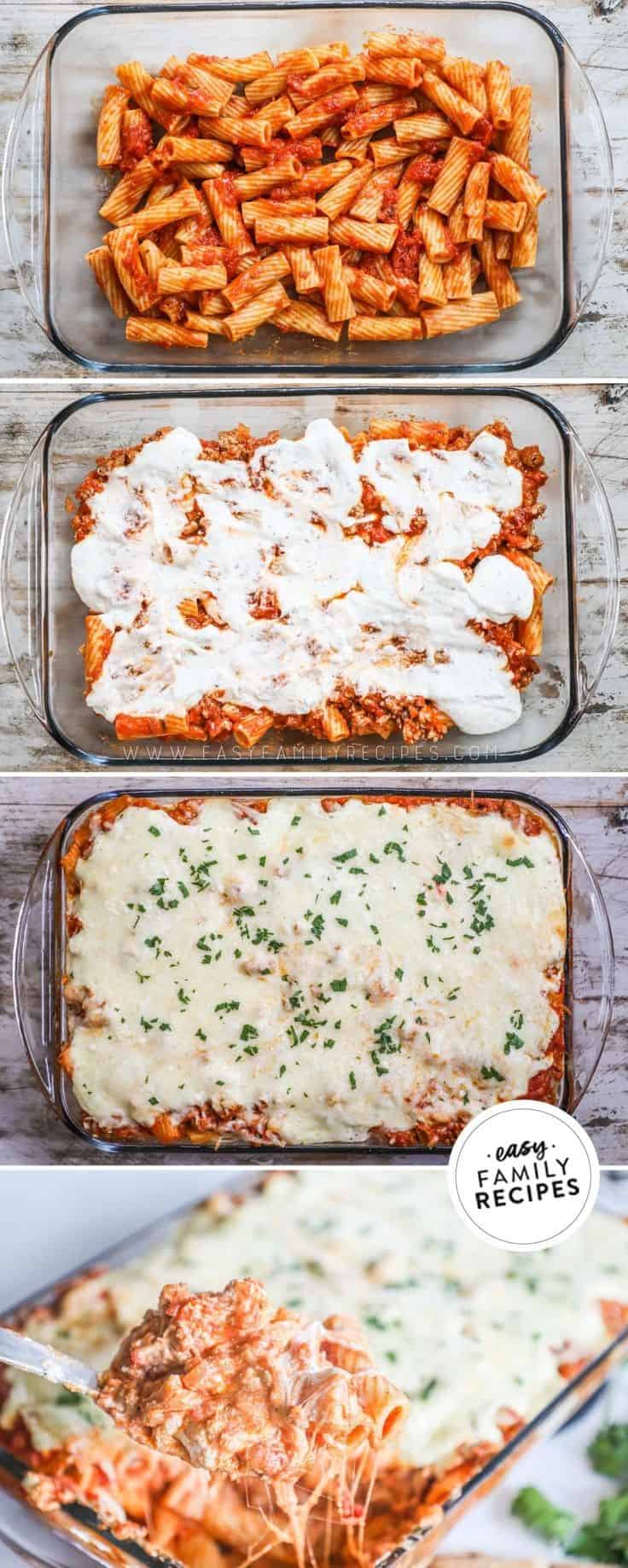 Baked Ziti With Ground Turkey