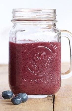 Banana Blueberry Orange Smoothie