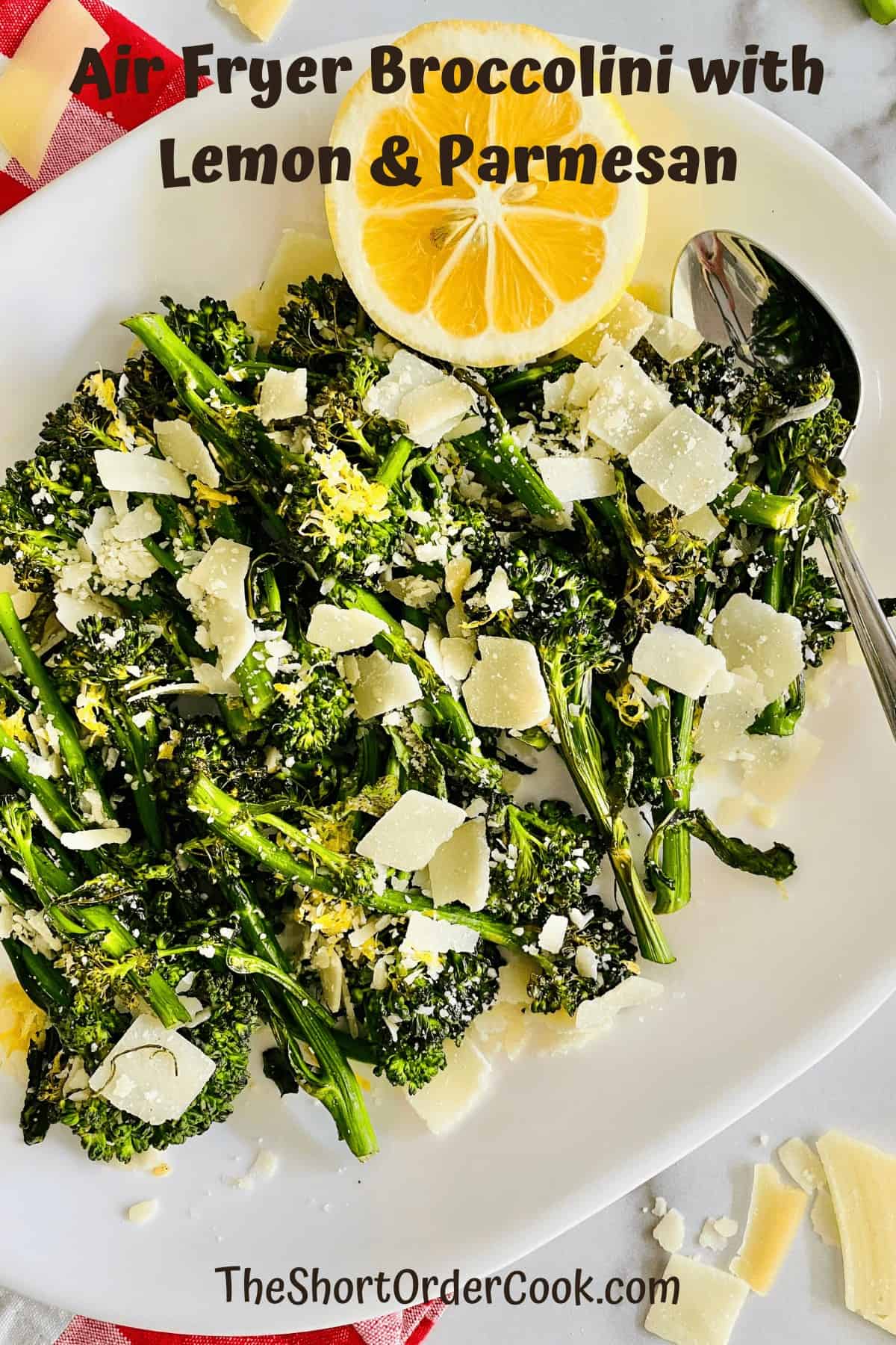 Broccolini with Lemon Parmesan