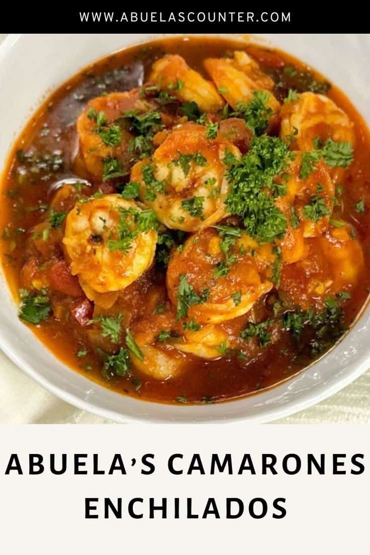 Abuela’s Camarones Enchilados