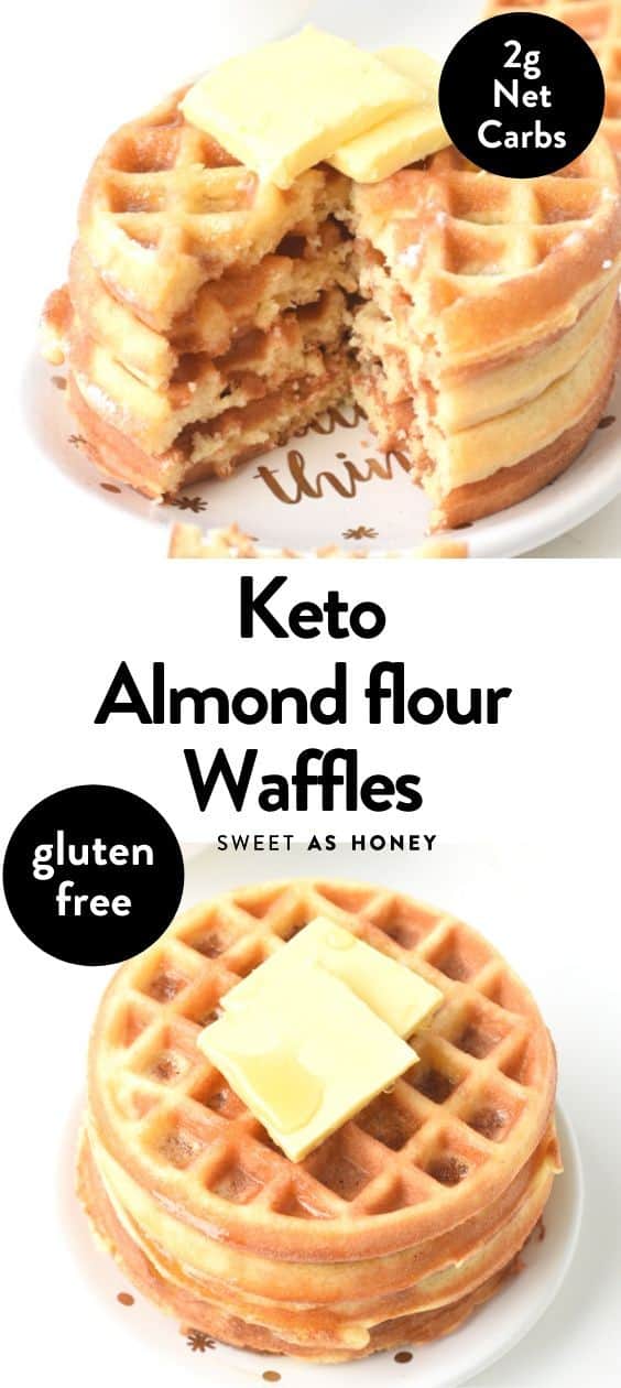 Keto Cream Cheese Waffles