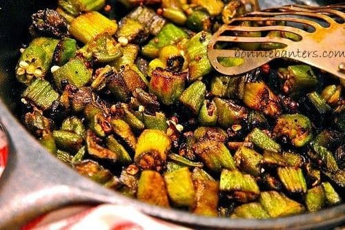 Crunchy Naked Southern Pan-Fried Okra