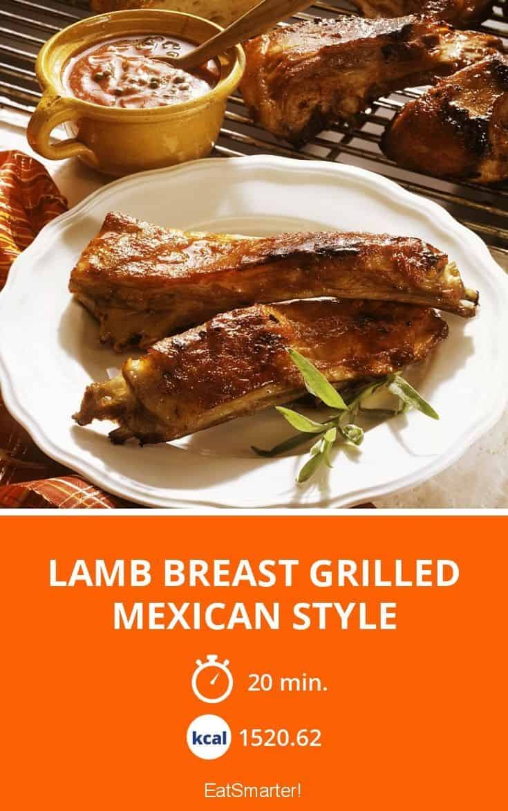 Lamb Breast Grilled Mexican Style