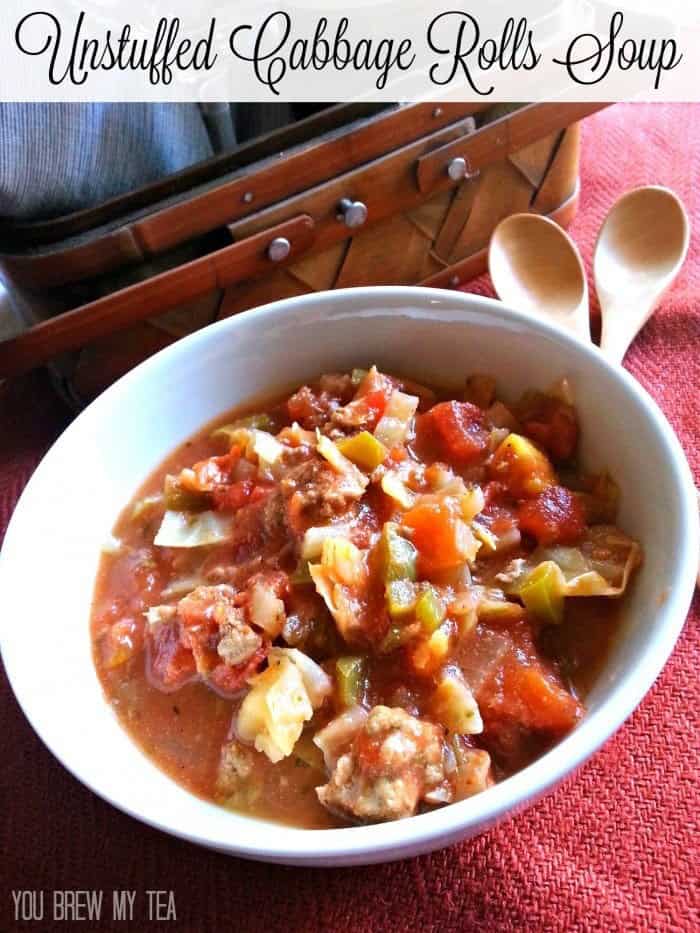 Unstuffed Cabbage Rolls Soup