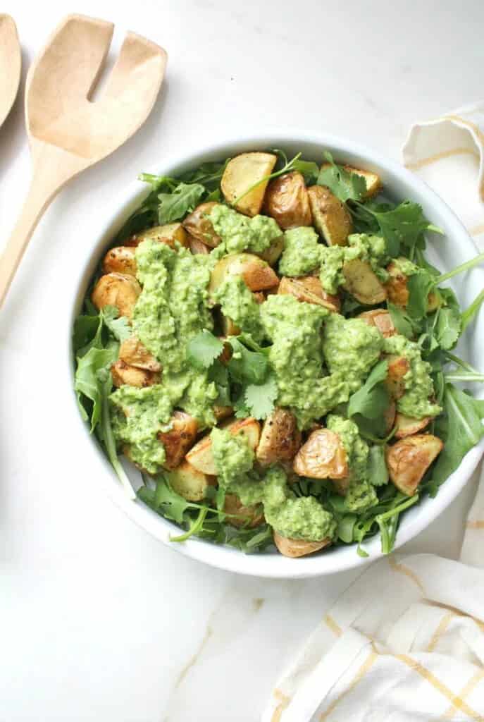 Healthy Avocado Potato Salad