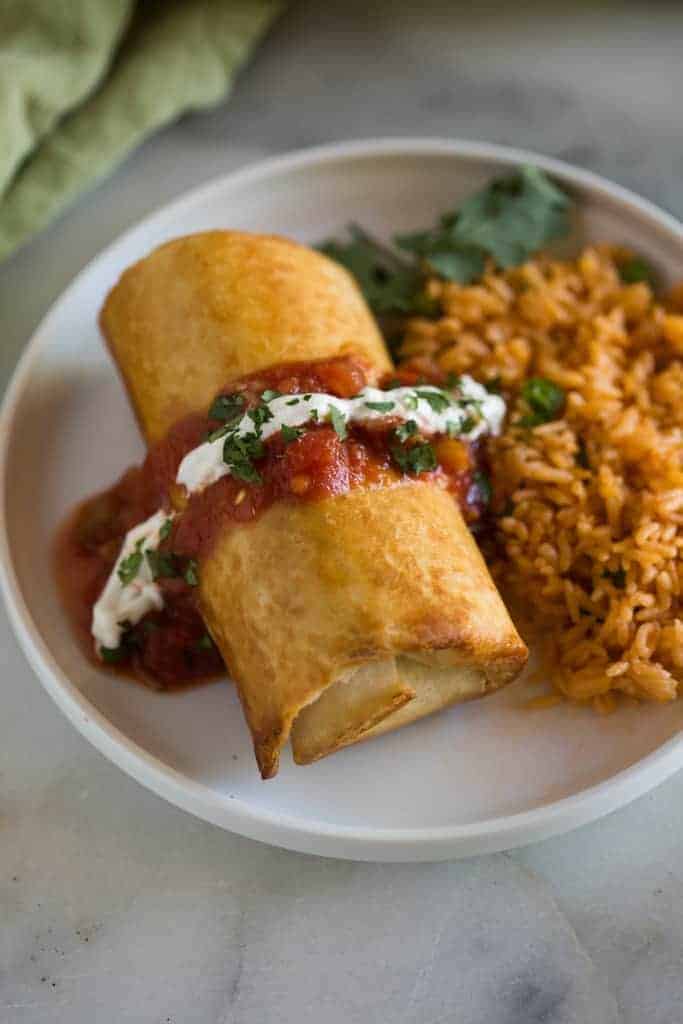 Chicken Chimichangas