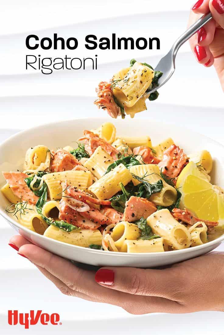 Coho Salmon Rigatoni