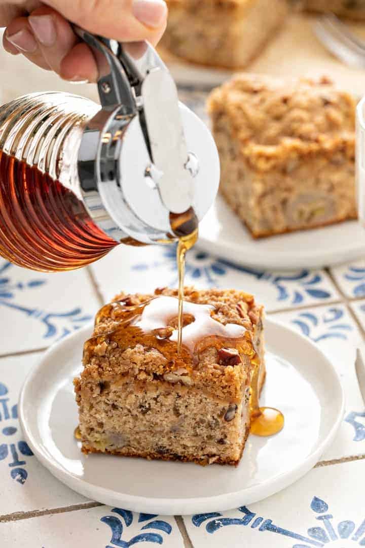 Make-Ahead Banana Bread Coffee Cake