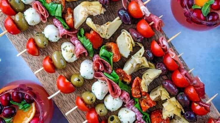 Antipasto Skewers