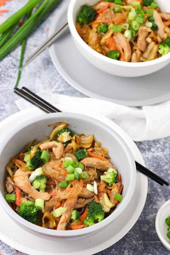 Keto Chicken Lo Mein