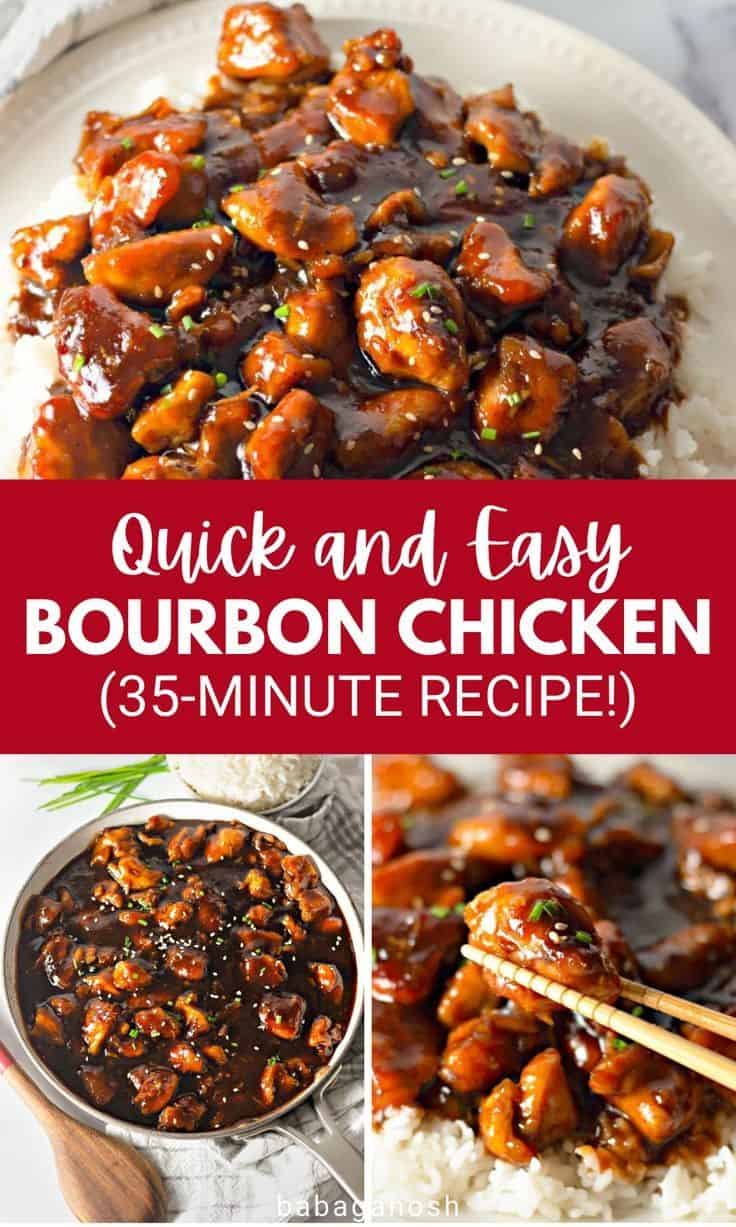 Easy Bourbon Chicken