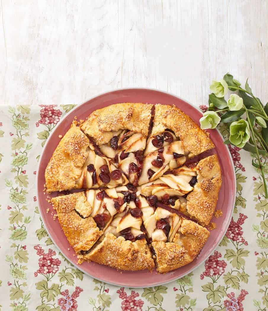 Apple Cranberry Galette