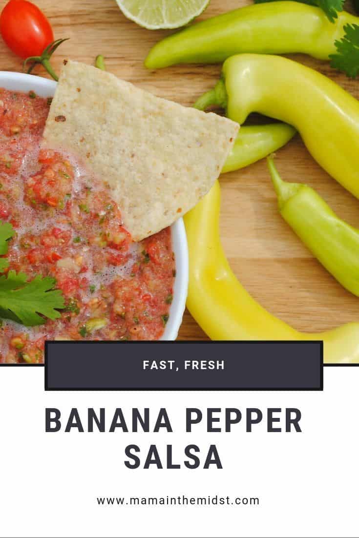 Easy Banana Pepper Salsa