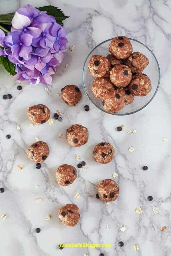 Peanut Butter Energy Balls – No Bake Easy Snack