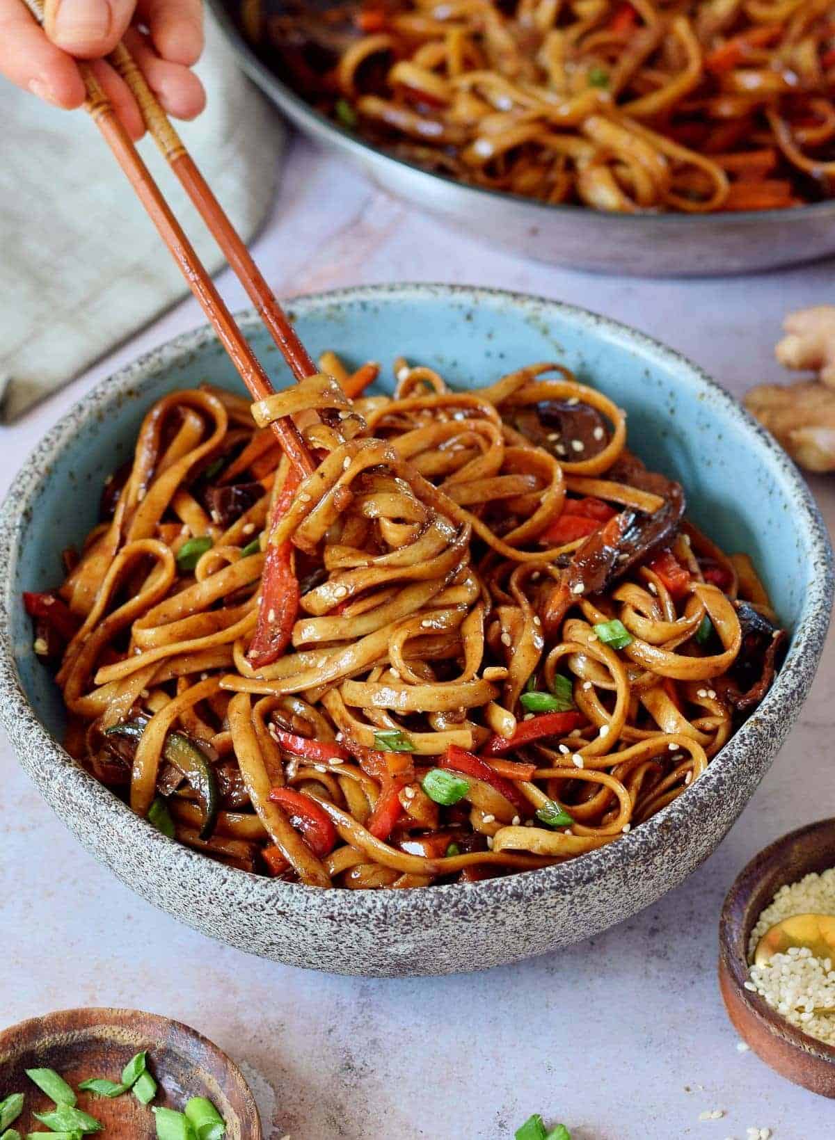 Vegetable Stir-Fry Noodles