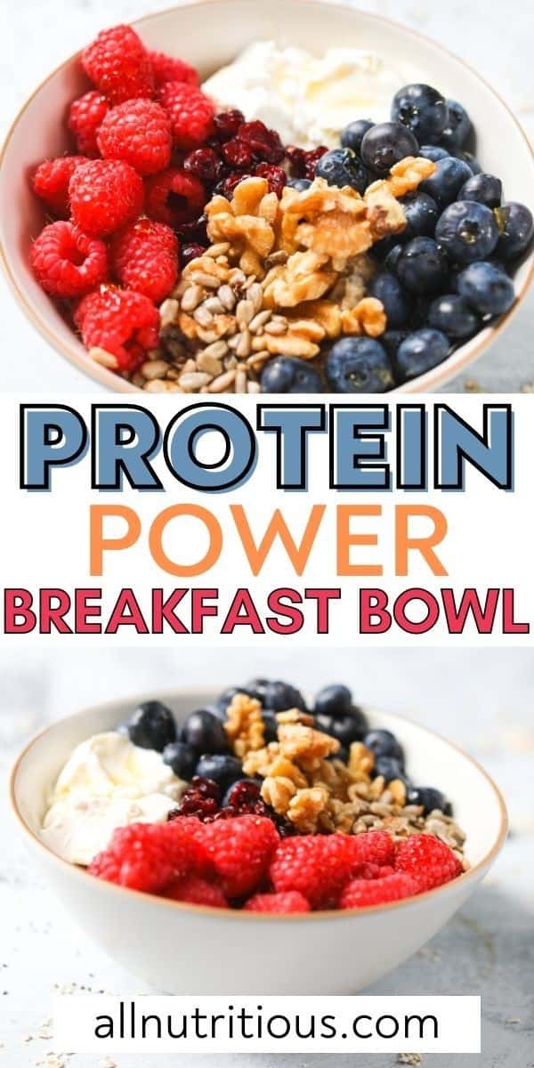 High Protein Breakfast Power Bowl