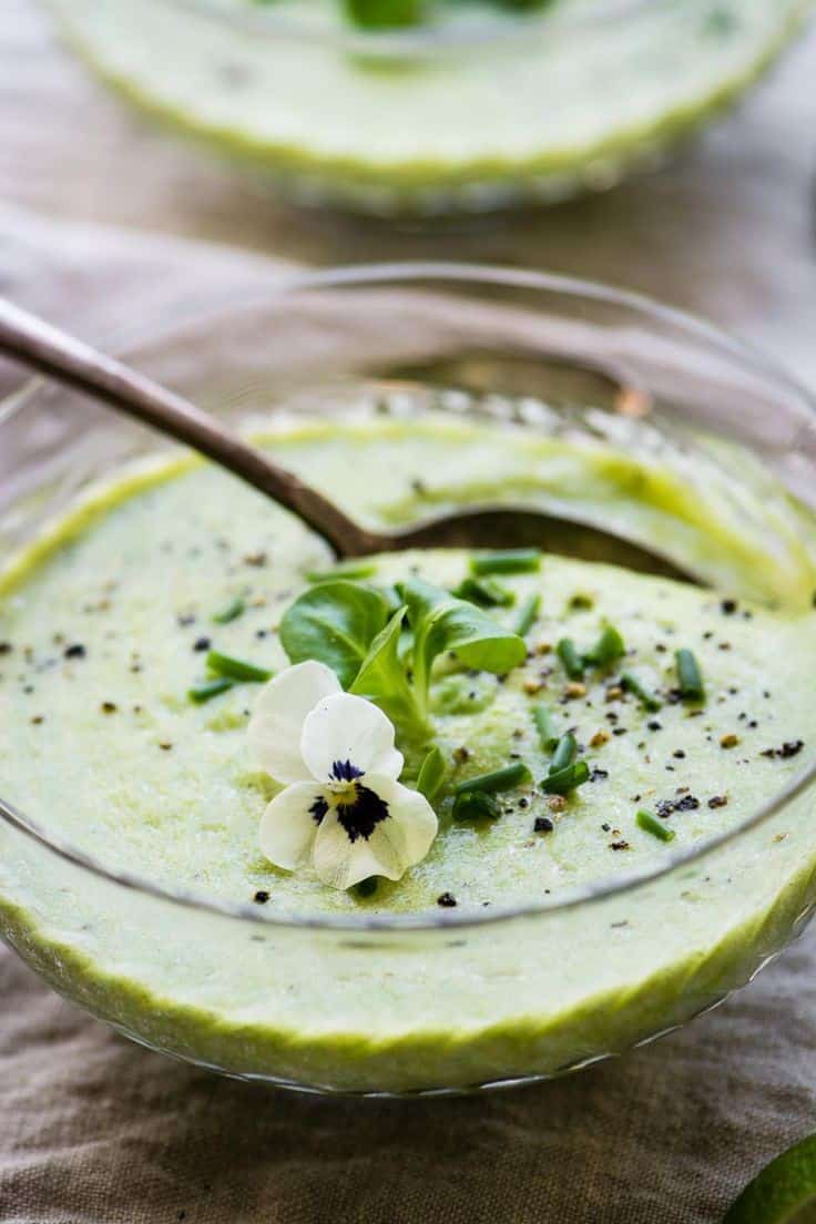 Fresh Asparagus Blender Soup