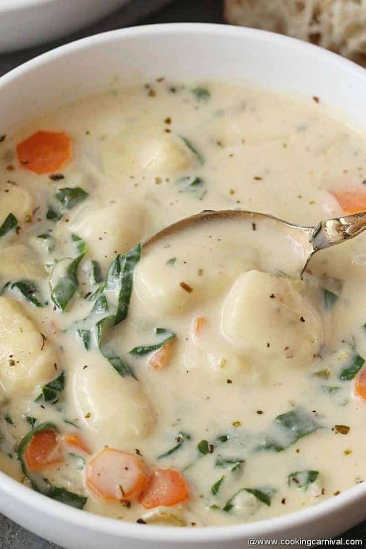 Instant Pot Gnocchi Soup