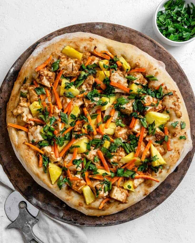 Vegan Thai Pizza