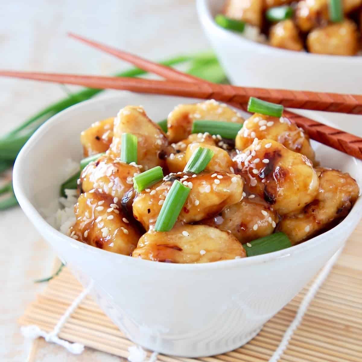 Gluten Free Chinese Honey Chicken