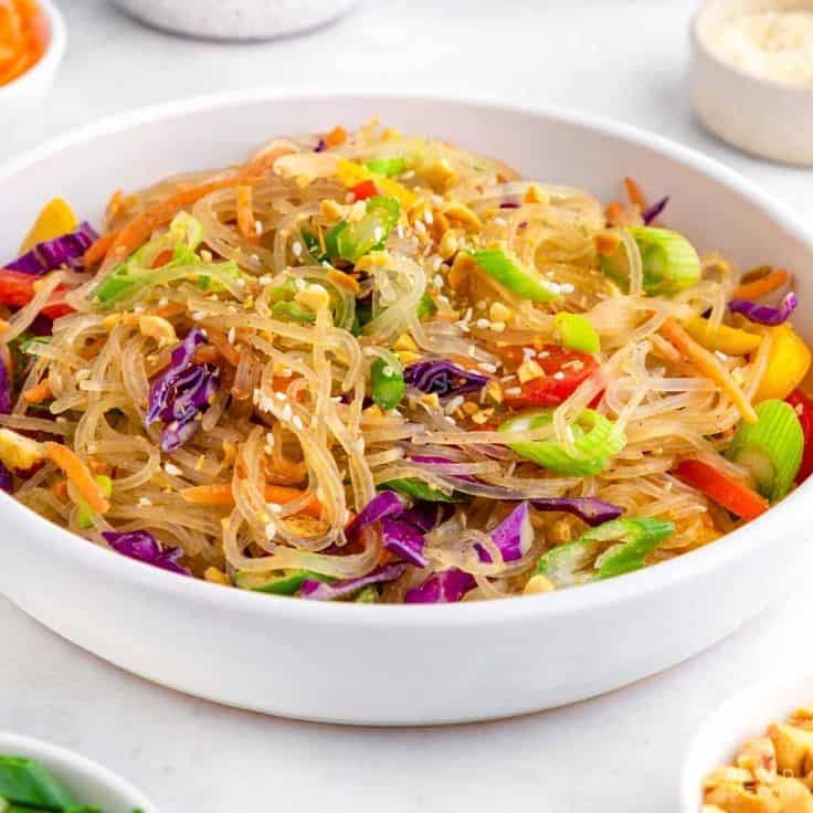 Peanut Kelp Noodle Salad