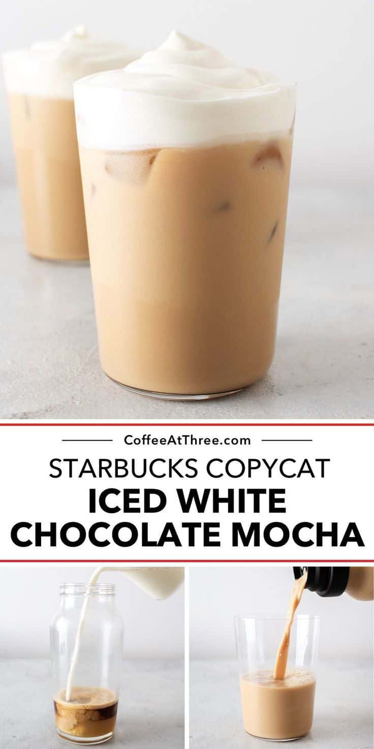 Iced White Chocolate Mocha (Starbucks Copycat)