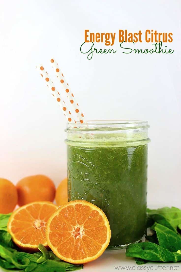 Energy Blast Citrus Green Smoothie