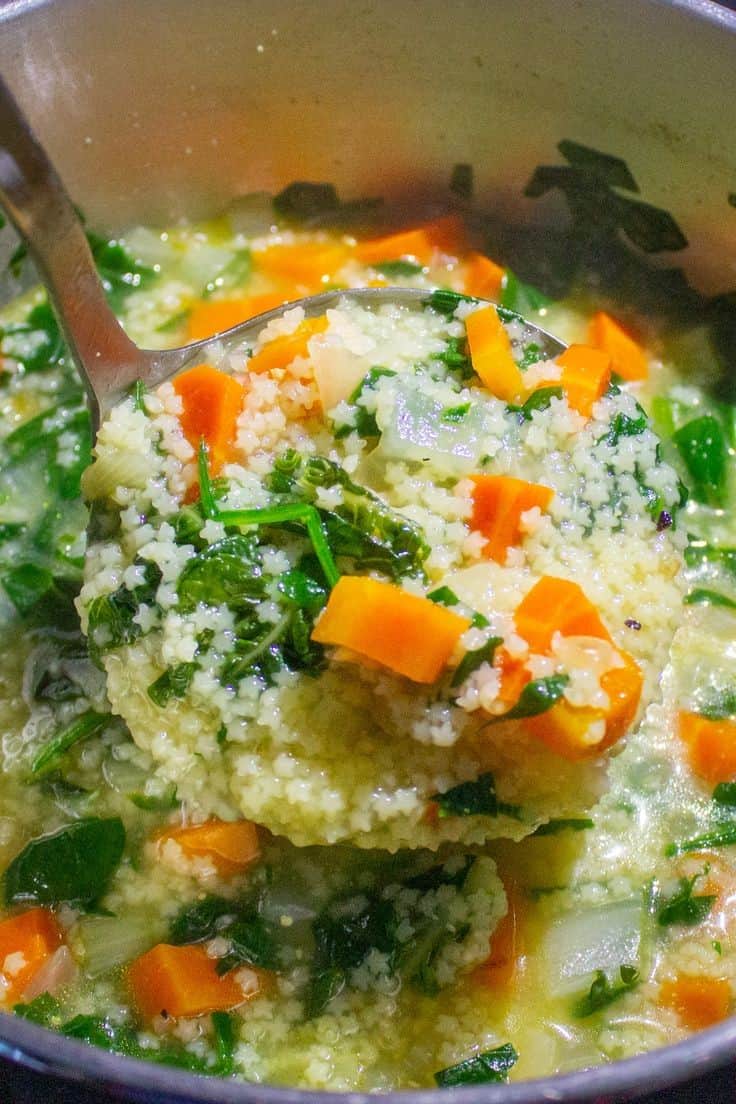 Easy Pastina Soup With Veggies