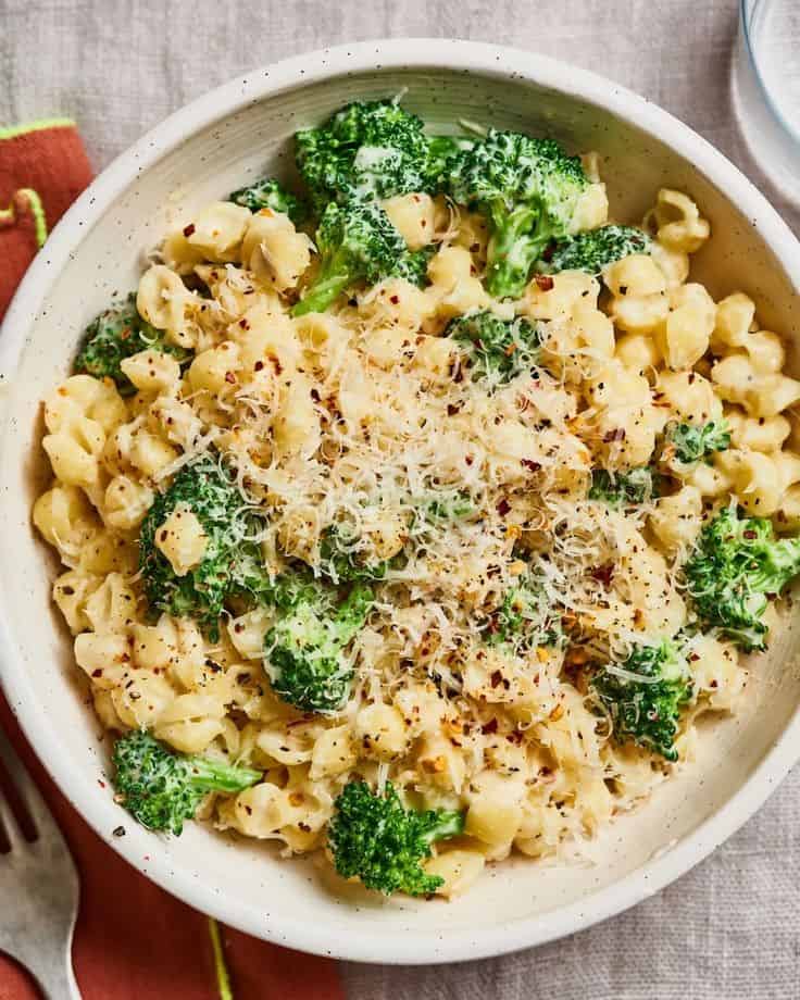 One-Pot Creamy Broccoli Pasta