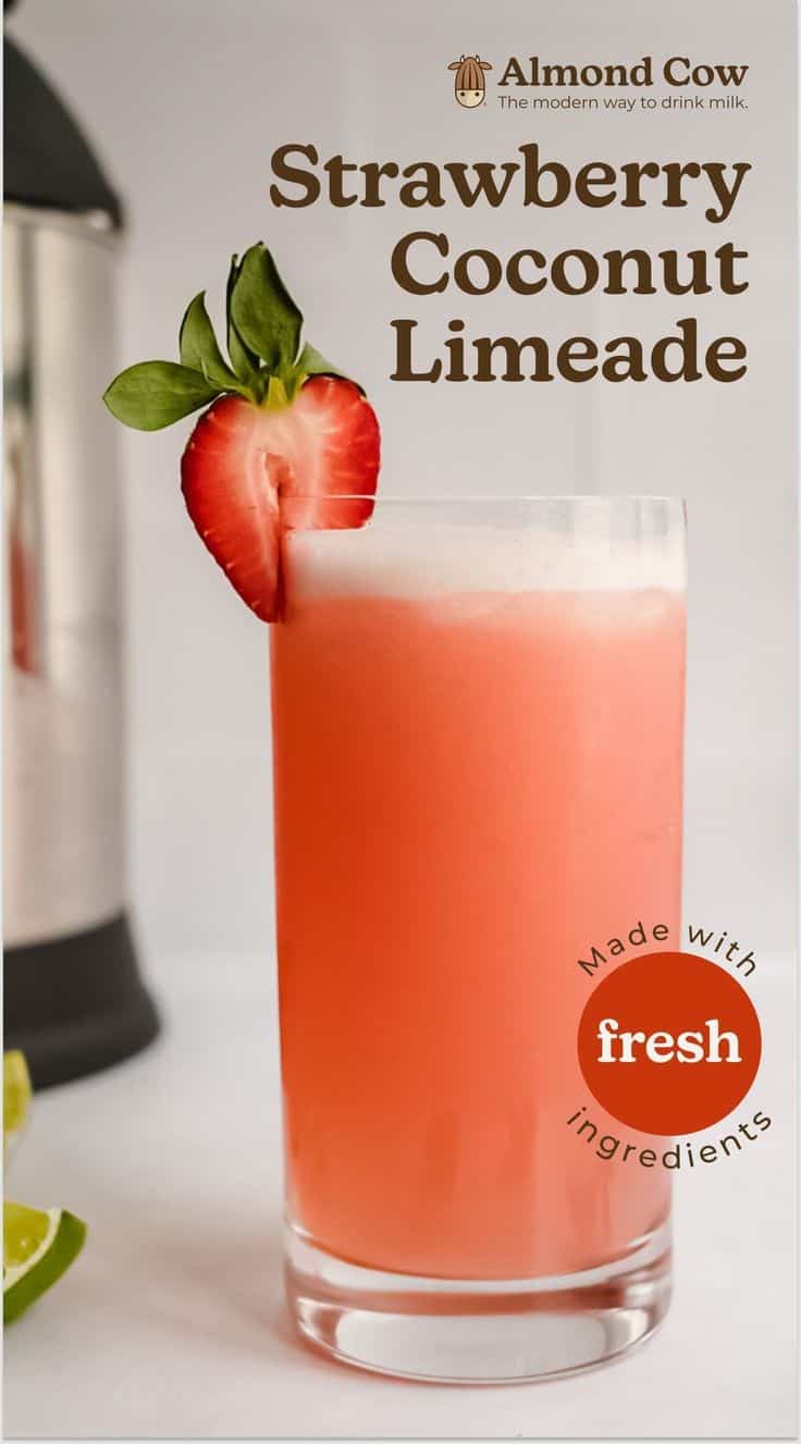 Strawberry Coconut Limeade