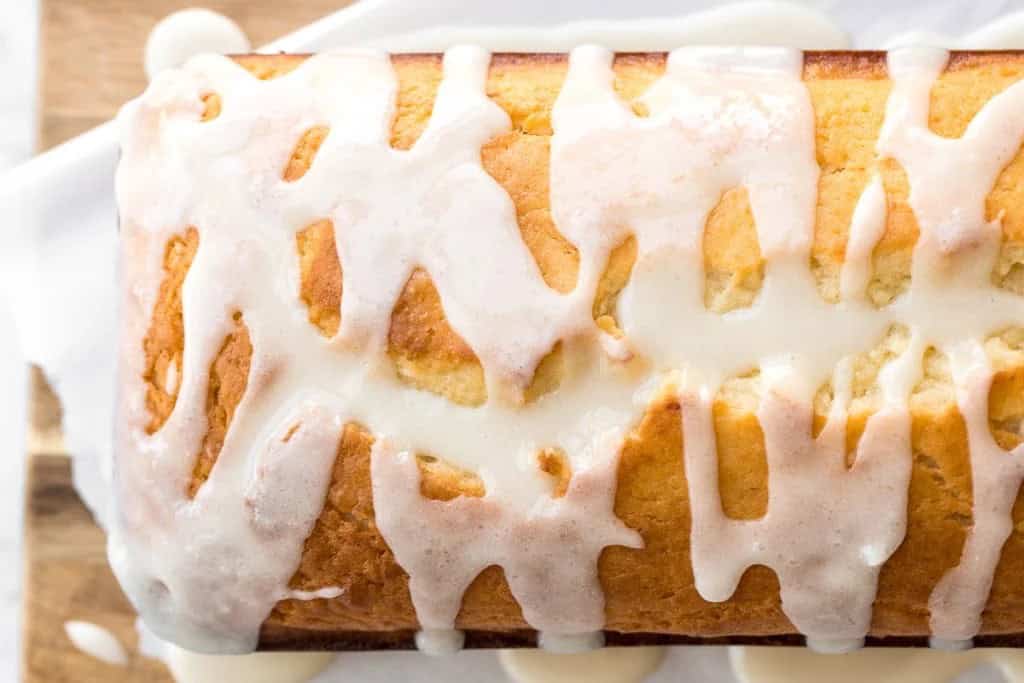 Lemon Loaf with Lemon Glaze