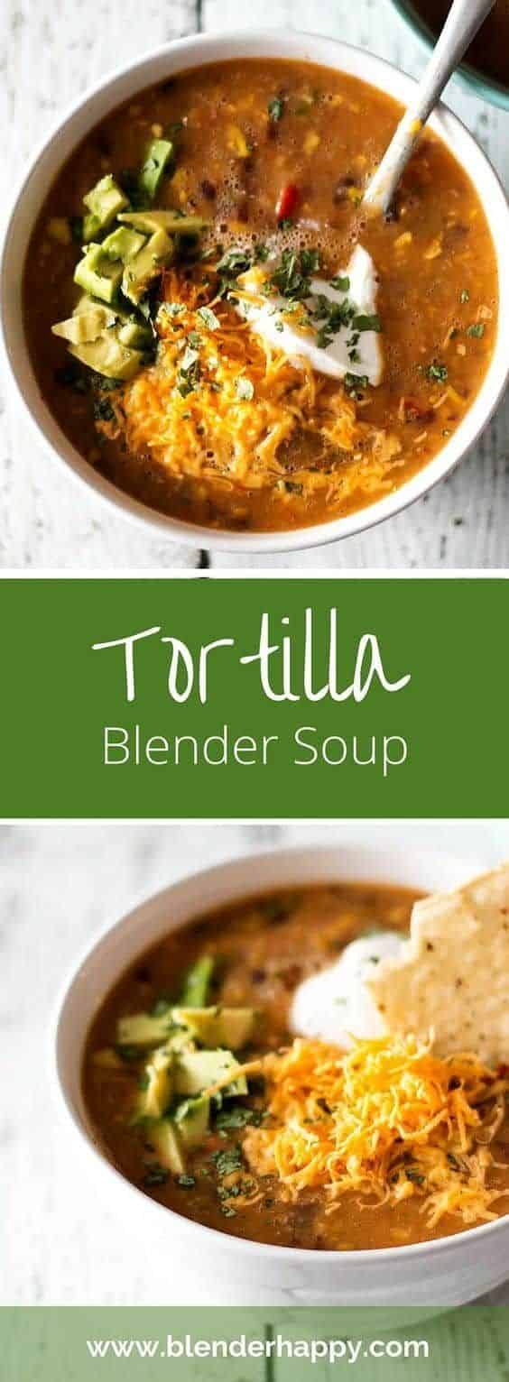 Tortilla Blender Soup