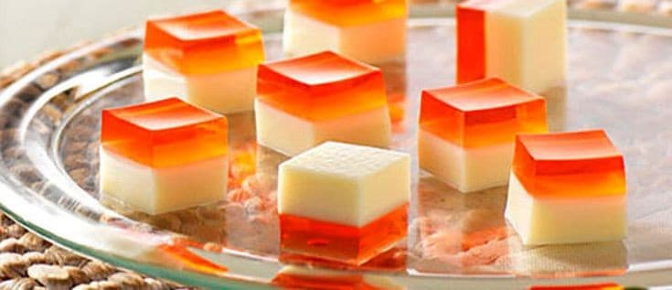 Peaches and Cream Jigglers