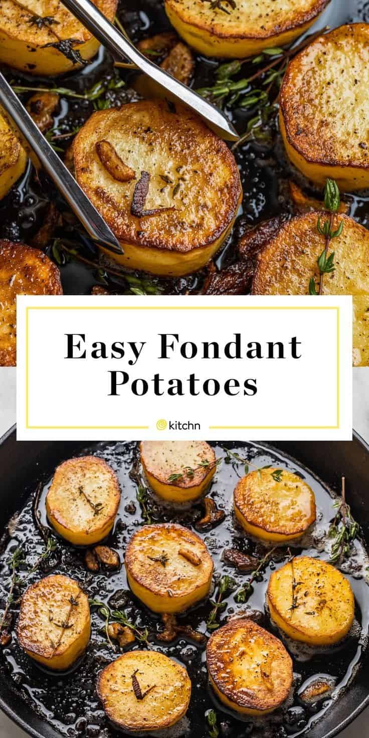 Fondant Potatoes